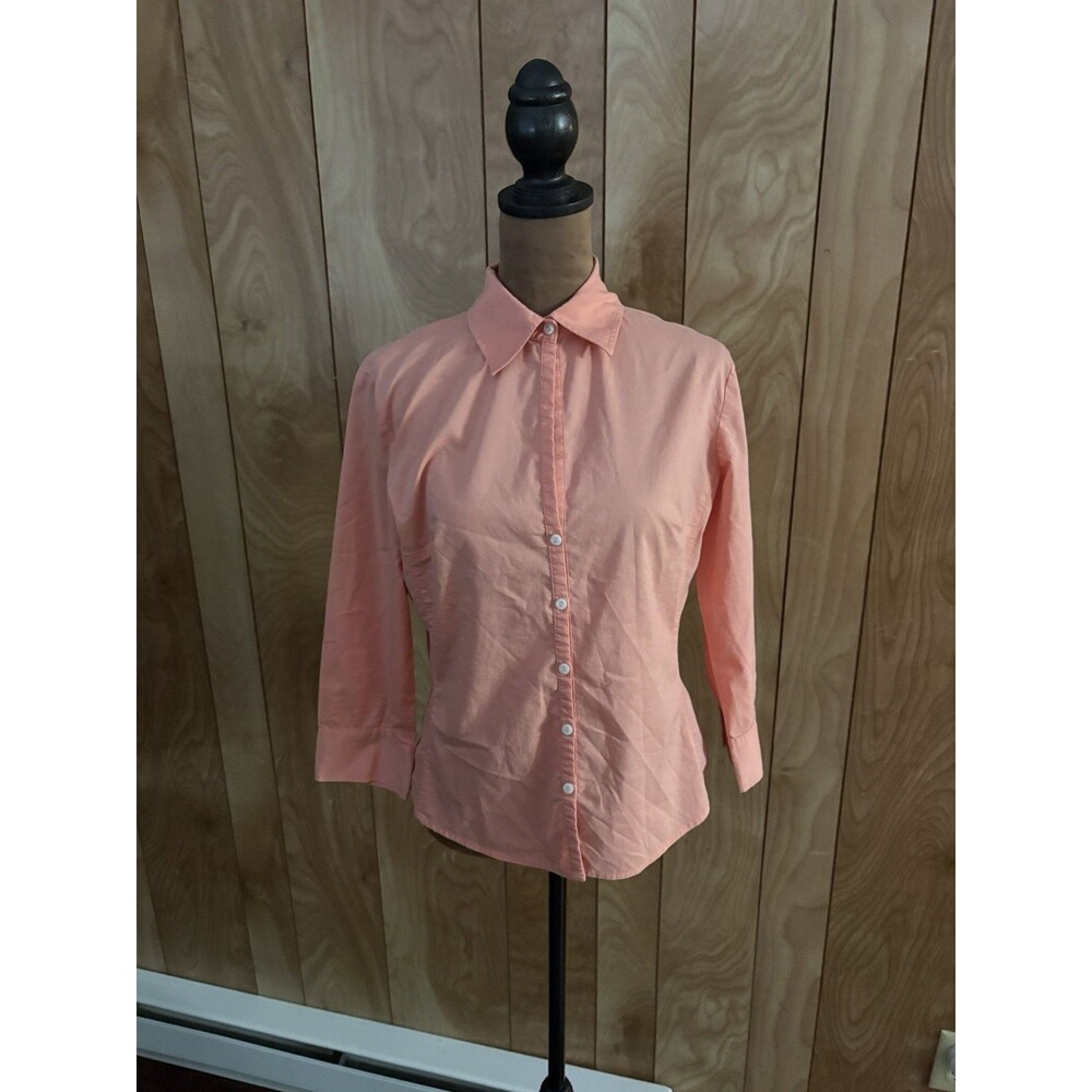 New York And Company Women’s City Stretch Long Cotton Blend Shirt Size XS